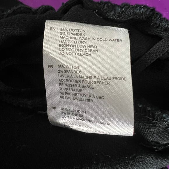 RD Style High Waisted Black Denim Skirt Size Medium - Picture 7 of 8